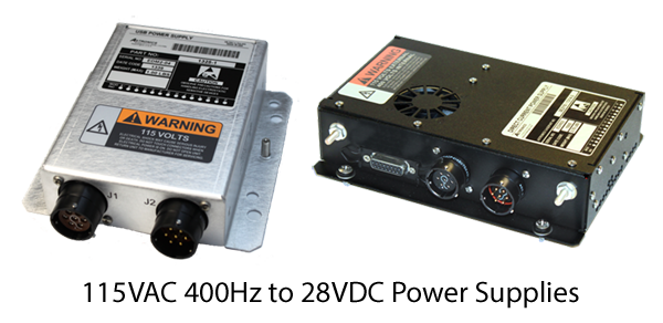115VAC 400Hz to 28VDC Power Supplies 115VAC 400Hz to 28VDC Power Supplies