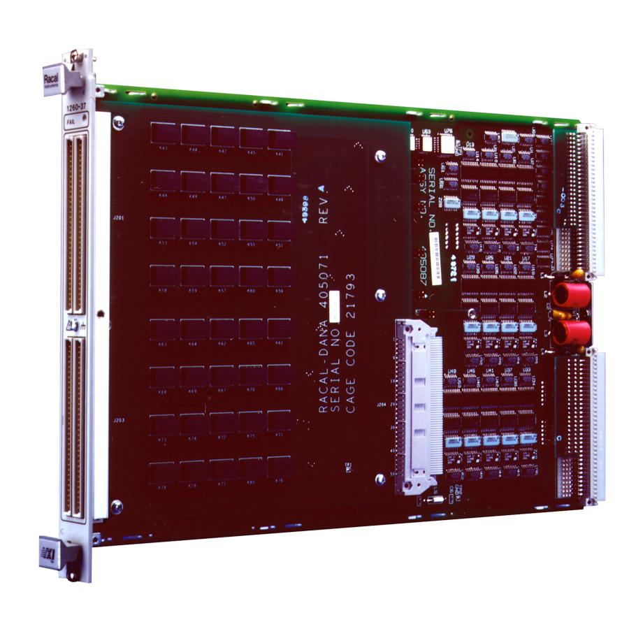 1260-37 Multiplexer VXI Switch Card