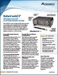 webCS Datasheet Image