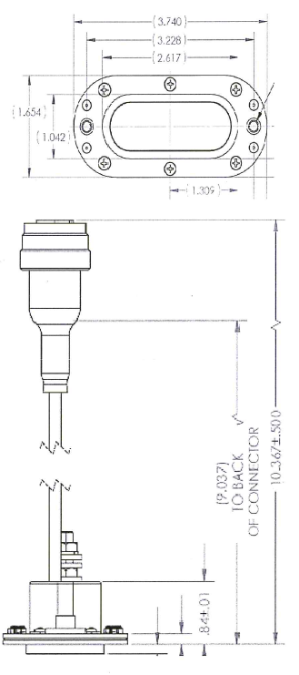 egress lighting dimensions