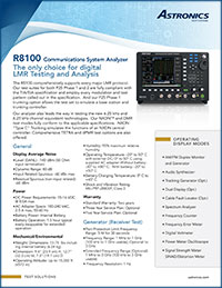 Image of R8100 datasheet