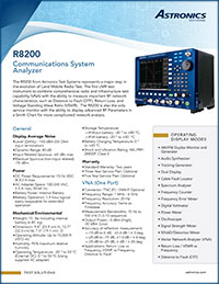 Image of R8200 datasheet